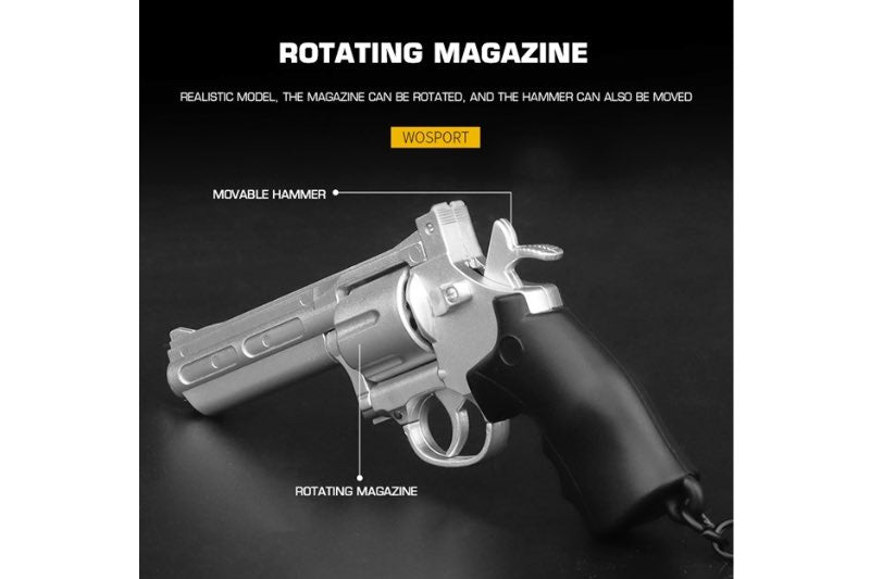 WoSport Revolver Keychain