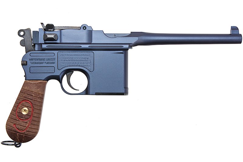 A!CTION Mauser C96 Red9 Blue Steel Model Gun