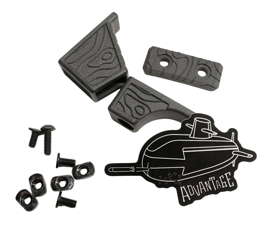 Advantage Airsoft Contour Line Style Mlok Hand Stop Kit