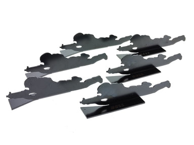 ARMY FORCE Type 2 Army Metal Target (6pcs Set)