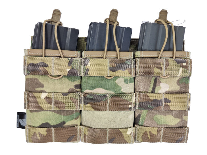 APE Force Gear M4 3-MAG Pouch Ranger Long (MC)