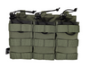 APE Force Gear M4 3-MAG Pouch Ranger Long (Ranger Geen)