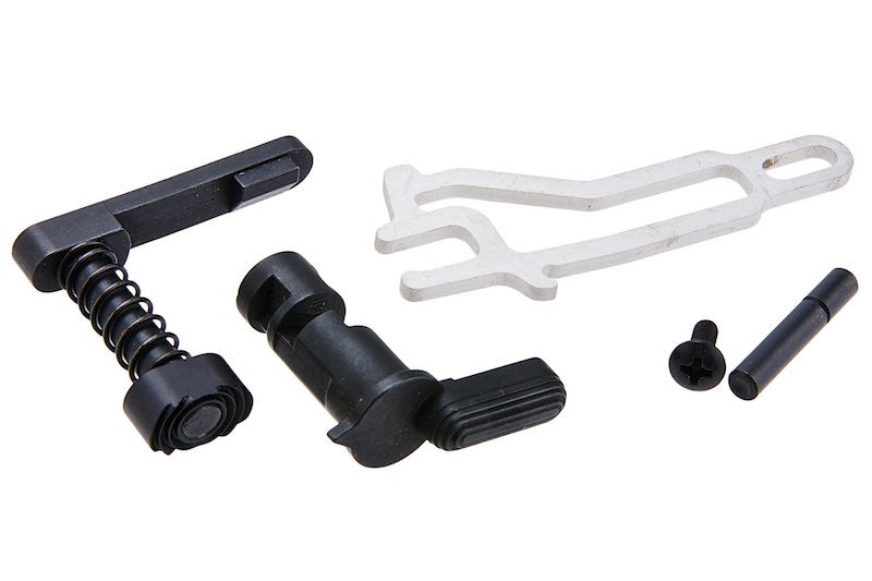 Angry Gun Drop-in Trigger Set with Lower Build Kits For Tokyo Marui MWS Airsoft GBB (G Style SSA-E Ver./ Stainess Steel)