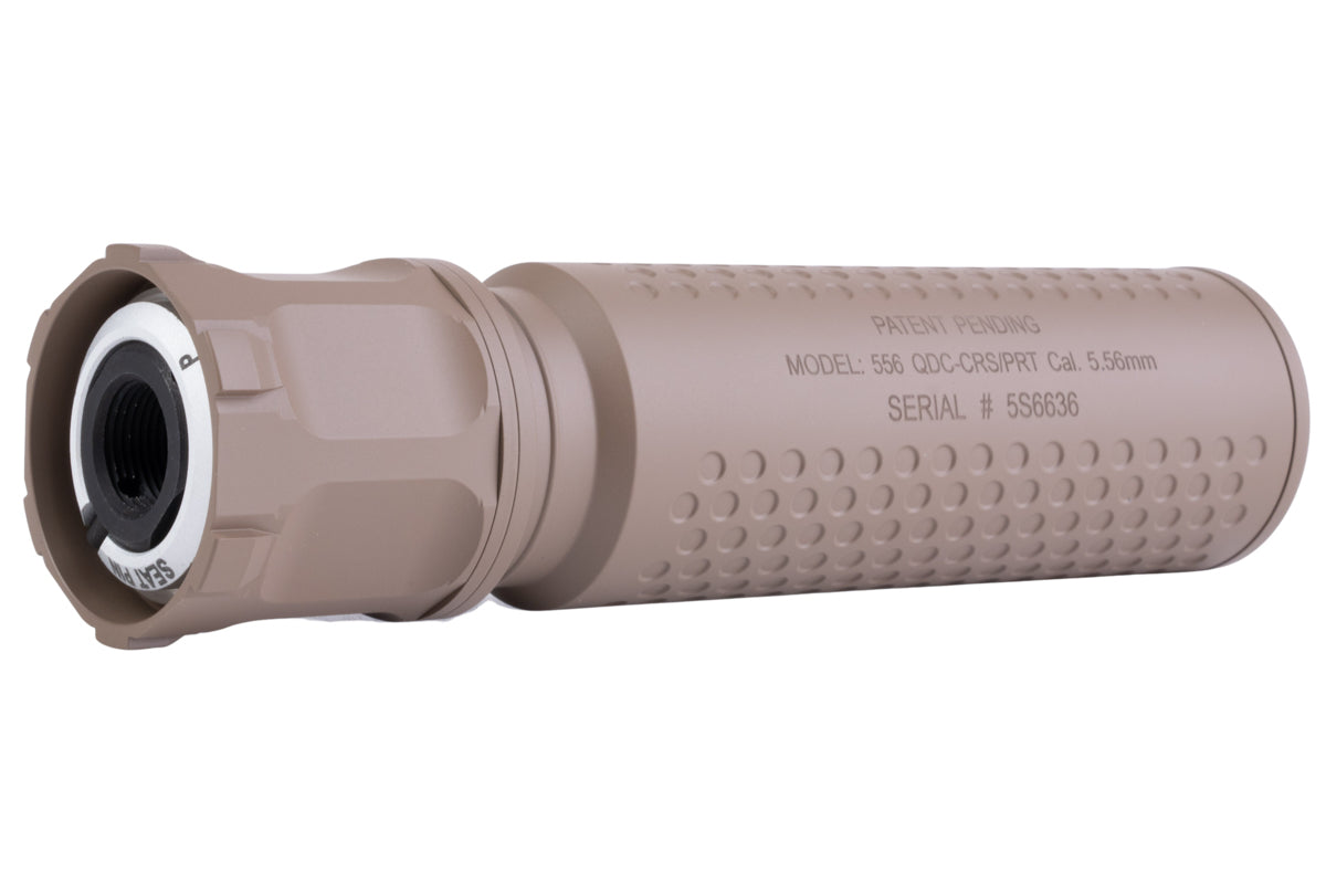 Angry Gun KAC Style QDC/CRS-PRT Suppressor (Dark Earth)