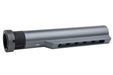 Angry Gun Mil-Spec CNC 6 Position Buffer Tube w/ Dagger Logo for VFC / WE / GHK GBB - Cerakote Grey