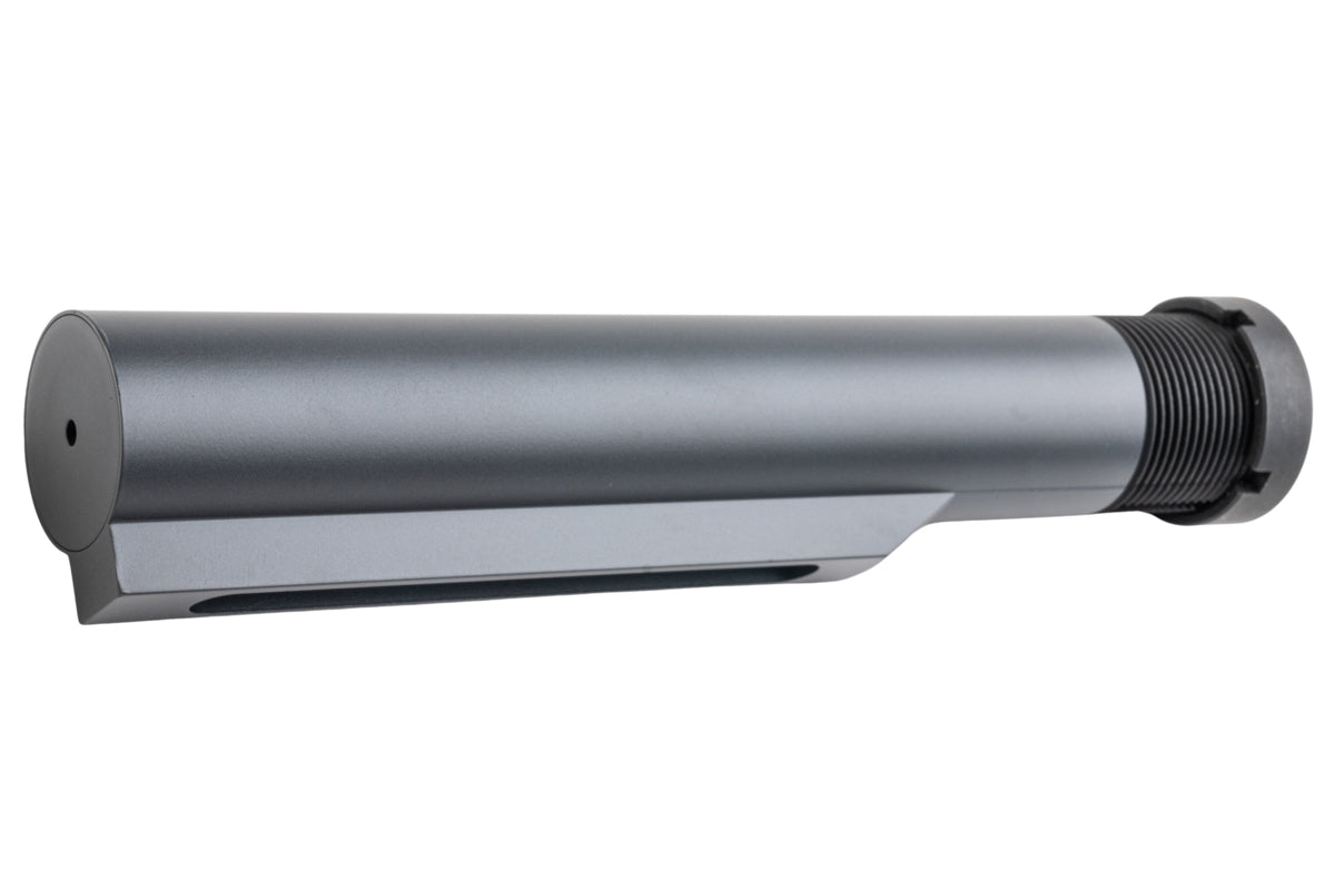 Angry Gun Mil-Spec CNC 6 Position Buffer Tube for VFC/ WE/ GHK GBB Airsoft Rifle (Cerakote Grey)