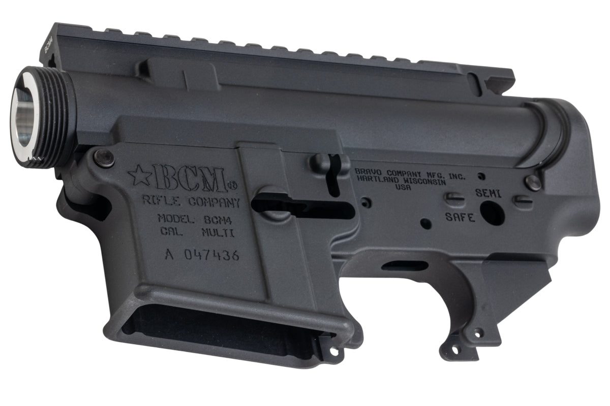 Angry Gun CNC Aluminum Forged Receiver For Tokyo Marui MWS GBB Airsoft (BC* Style/ Full Auto Version/ Blank)