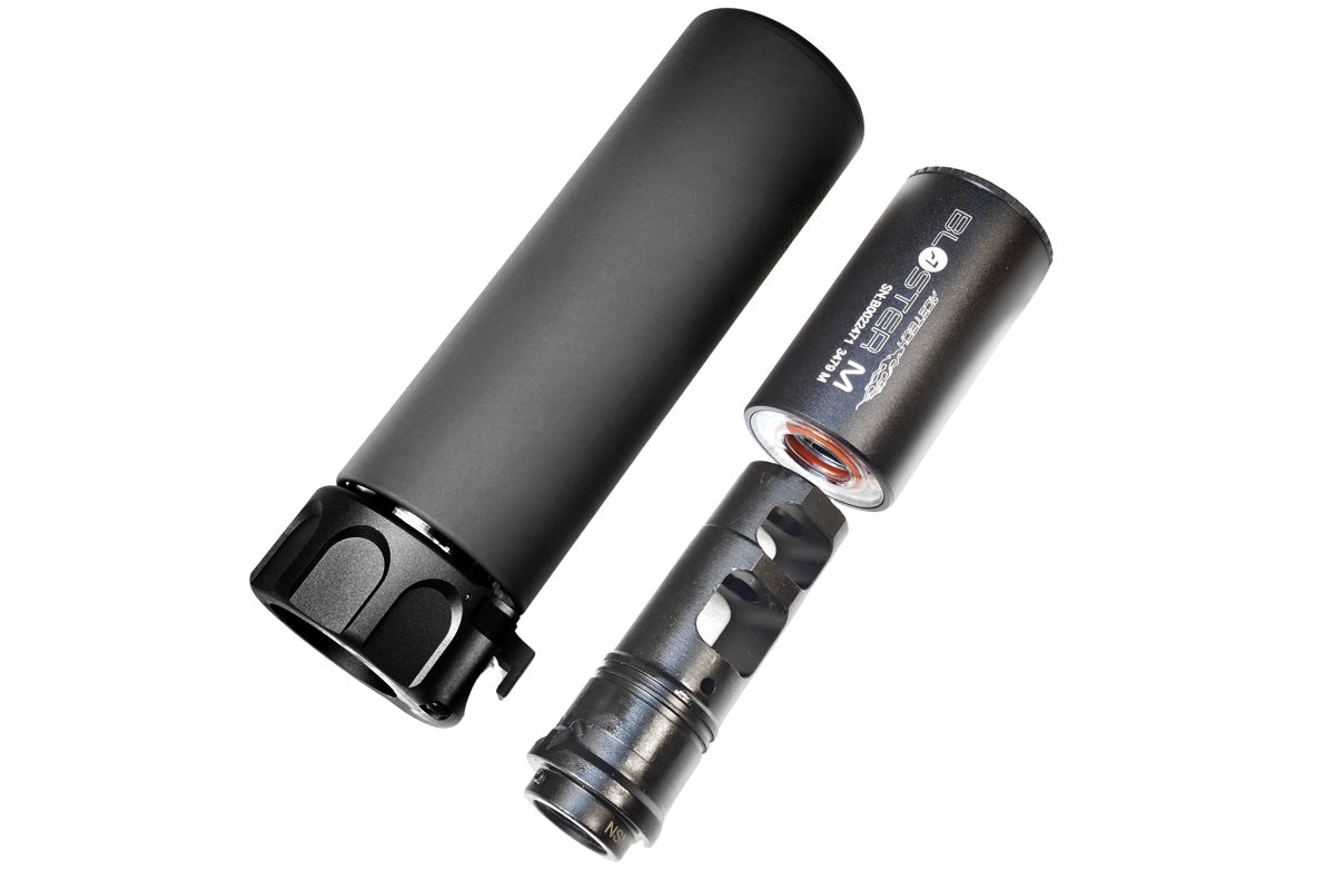Angry Gun 2026 Edition Socom556 Mini Tracer with Acetech Blaster Module & Flash Hider (14mm CCW)