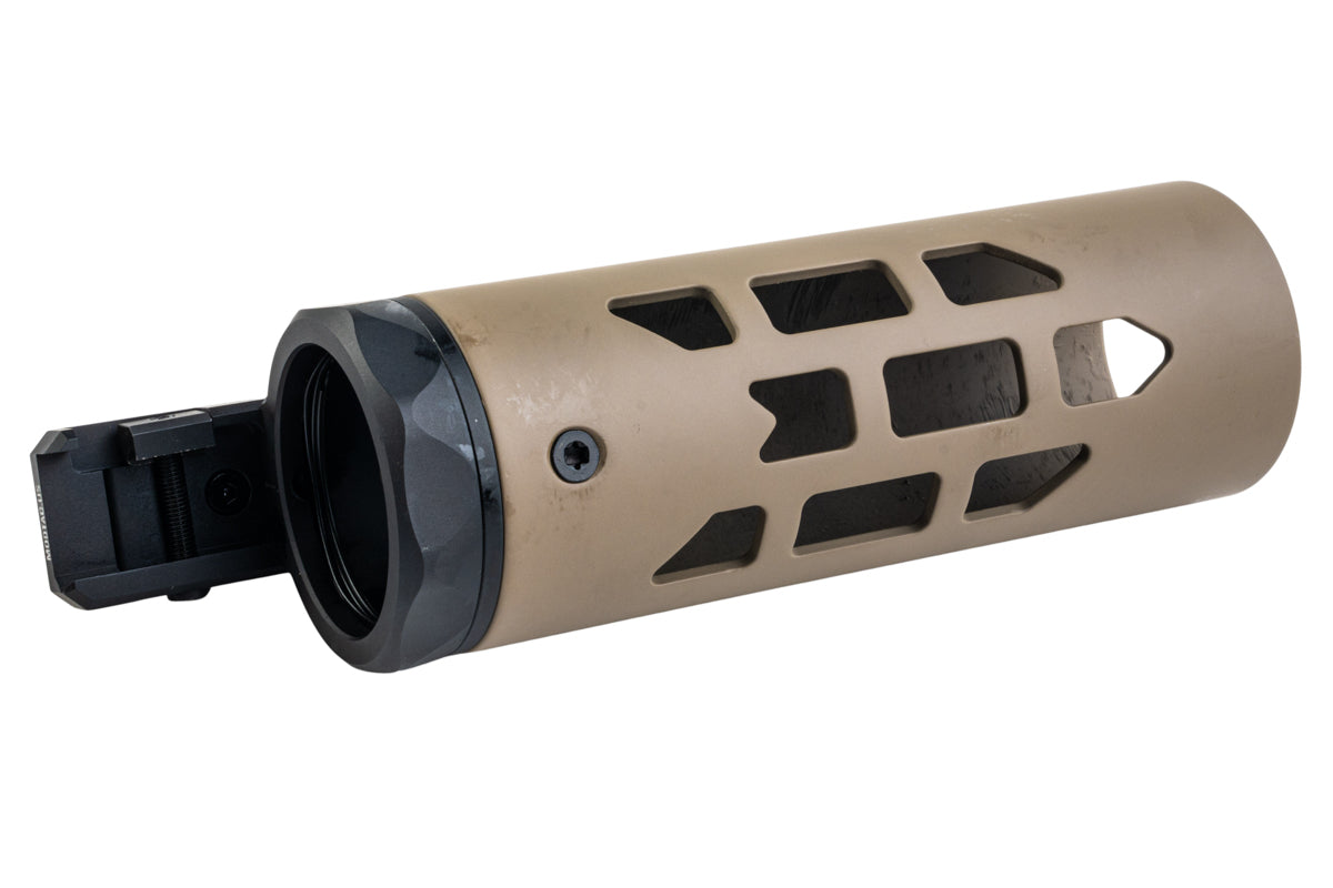 Angry Gun U-RAC Style 6.5 inch Carbon Front Shield (Cerakote FDE)