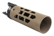 Angry Gun M-RAC Style 6.5 inch Carbon Front Shield for MK16/ MK14 Rail/APFG MCX Virtus Airsoft GBB (Cerakote FDE)
