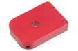 AIP CNC Aluminum Puzzle Magazine Base For Tokyo Marui Hi Capa GBB Airsoft (Red)