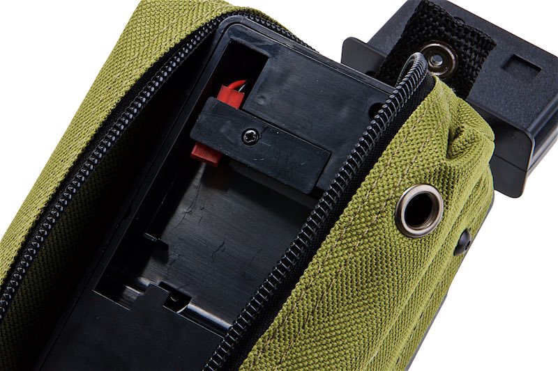 A&K 1500 Rds Electric Sound Control Mini Ammo Box For M249 AEG