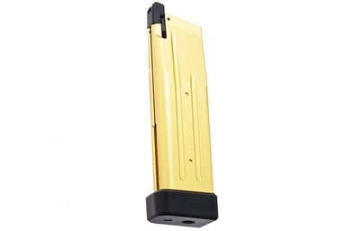 Alpha Parts Aluminum 31rounds Gas Magazine For Tokyo Marui Hi Capa Airsoft (Gold)