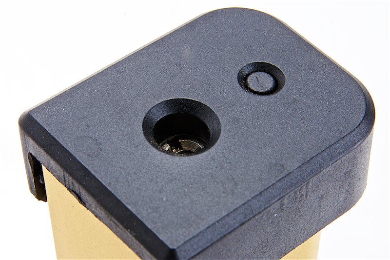 Alpha Parts Aluminum 31rounds Gas Magazine For Tokyo Marui Hi Capa Airsoft (Gold)