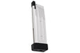 Alpha Parts CNC Aluminum 31 Rds Gas Magazine For Tokyo Marui Hi Capa Gas Airsoft (Silver)