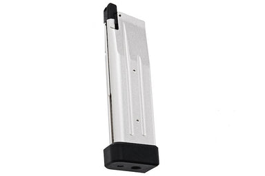 Alpha Parts CNC Aluminum 31 Rds Gas Magazine For Tokyo Marui Hi Capa Gas Airsoft (Silver)