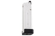 Alpha Parts CNC Aluminum 31 Rds Gas Magazine For Tokyo Marui Hi Capa Gas Airsoft (Silver)