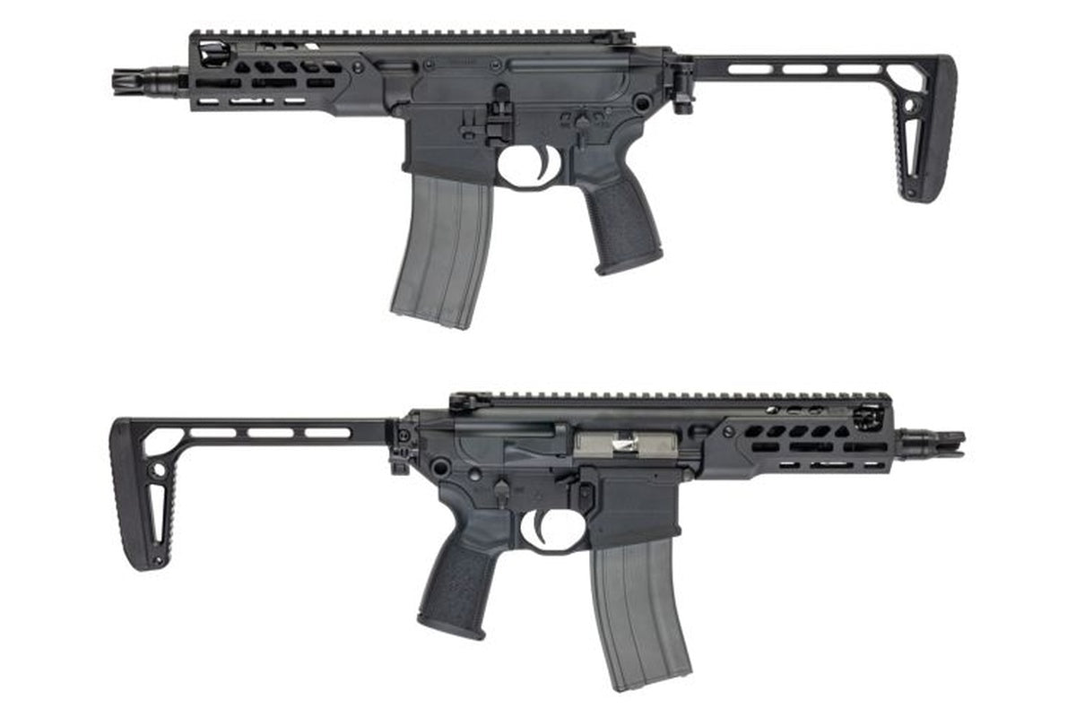 APFG MCX Rattler LT 6.75 inch Style GBB Airsoft Rifle (Dual Magazine Version)