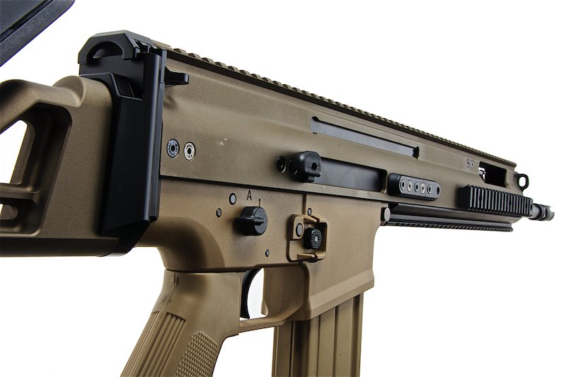 ARES (FN Herstal Licensed) SCAR-H TRP-20 AEG Airsoft Rifle (Dark Earth)