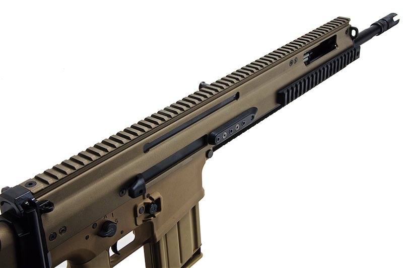 ARES (FN Herstal Licensed) SCAR-H TRP-20 AEG Airsoft Rifle (Dark Earth)