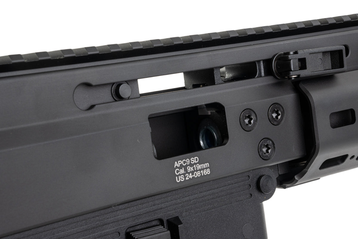 ARCHWICK B&T Licensed APC9 SD Compact GBB Airsoft SMG (Black)