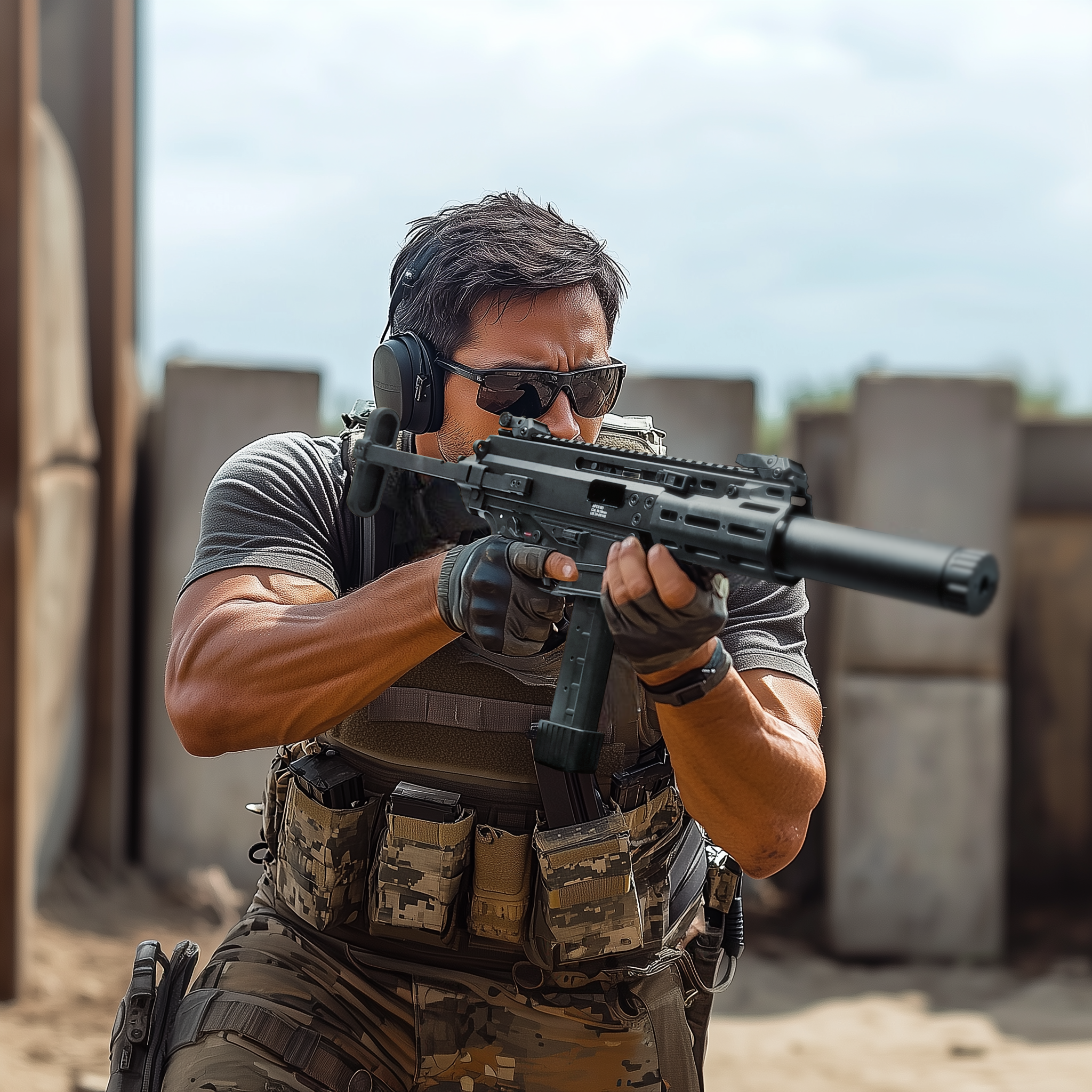 ARCHWICK B&T Licensed APC9K SD2 GBB SMG Airsoft