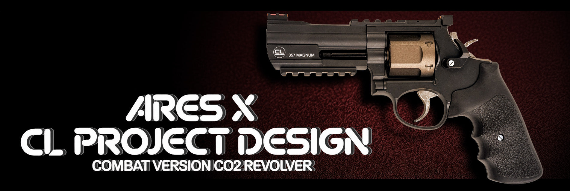 ARES x CL Project Design 4inch Combat Version CO2 Revolver 