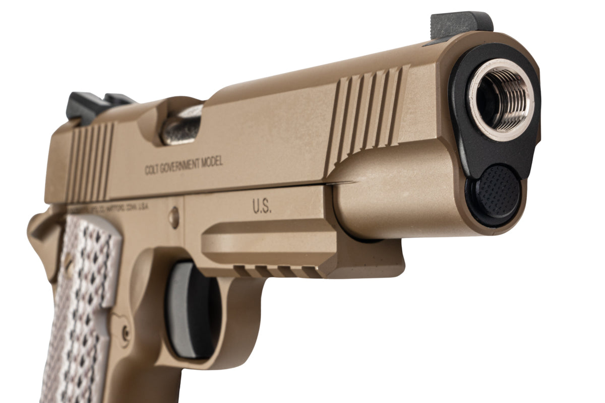 EMG (Army Armament) Cybergun Colt Licensed 1911 M45A1 GBB Airsoft Pistol (T8/ FDE)