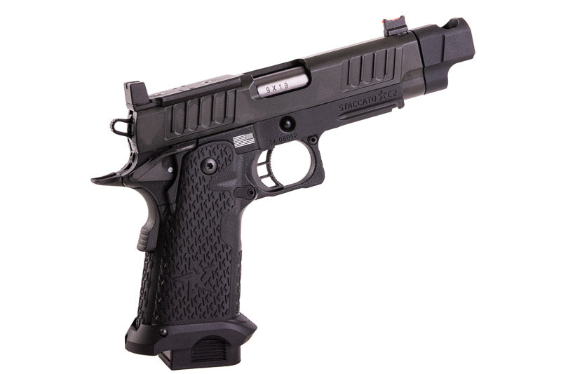 Army R612 Army Armament Staccato C2 2011 with Compensator Gas Airsoft Pistol - B ...