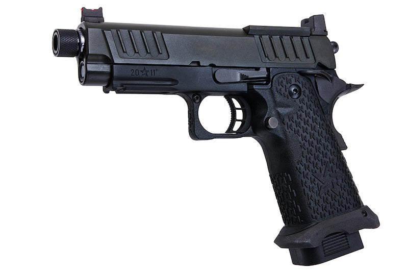 Army Armament X T8 Staccato C2 2011 RMR w/ Thread Outer Barrel Green Gas Airsoft Pistol