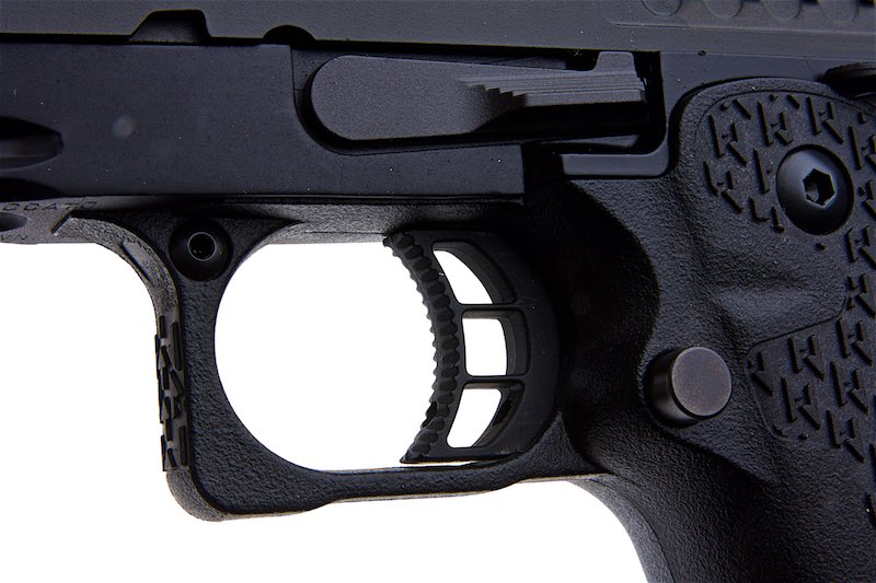 Army Armament X T8 Staccato C2 2011 RMR w/ Thread Outer Barrel Green Gas Airsoft Pistol