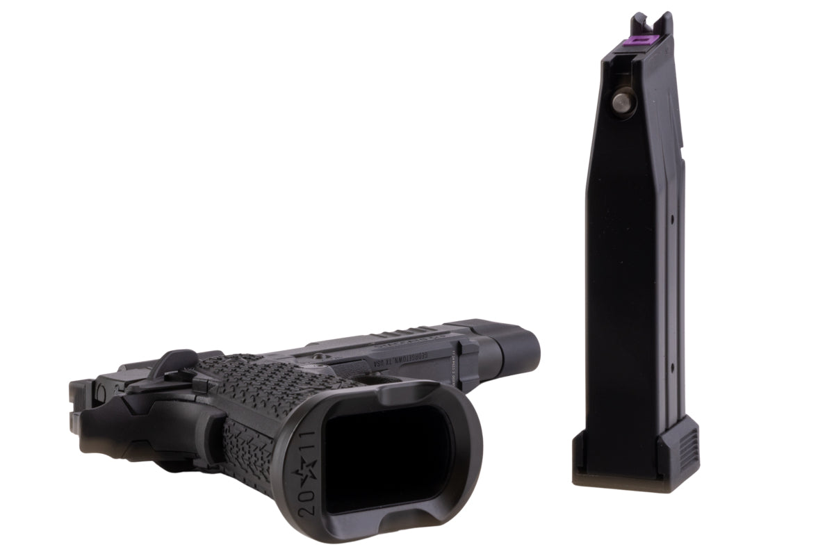 EMG (Army X T8 Upgrade) 6mm Pro Shop Staccato P 2011 w/ Compensator Gas Airsoft Pistol (R611-2)