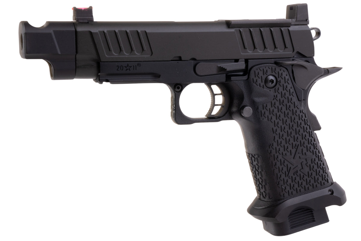 EMG (Army X T8 Upgrade) 6mm Pro Shop Staccato C2 2011 w/ Compensator Gas Airsoft Pistol (R612-4)