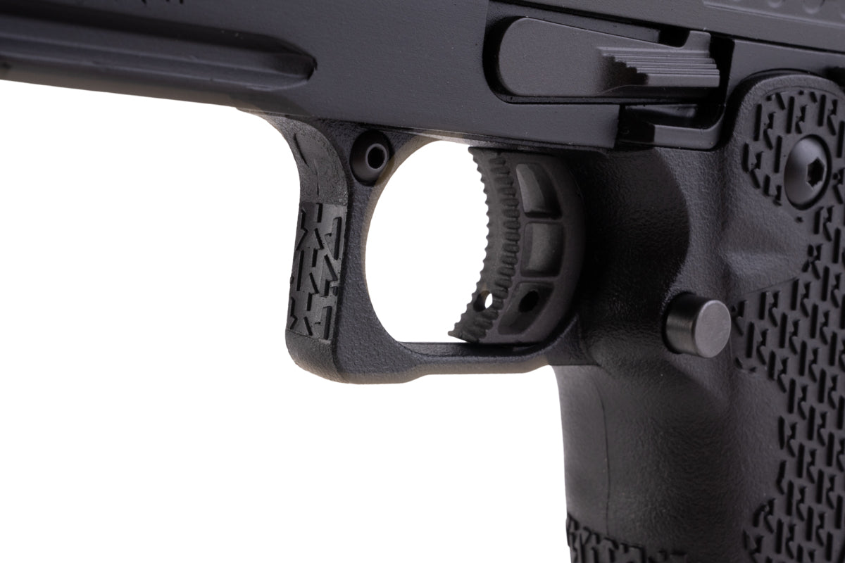 EMG (Army X T8 Upgrade) 6mm Pro Shop Staccato C2 2011 w/ Compensator Gas Airsoft Pistol (R612-4)