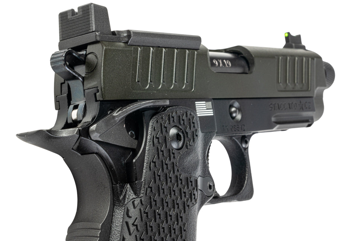 EMG (Army Plus x T8) 6mm Pro Shop Staccato C2 2011 Hi Capa GBB Airsoft Pistol with 2011 Magwell