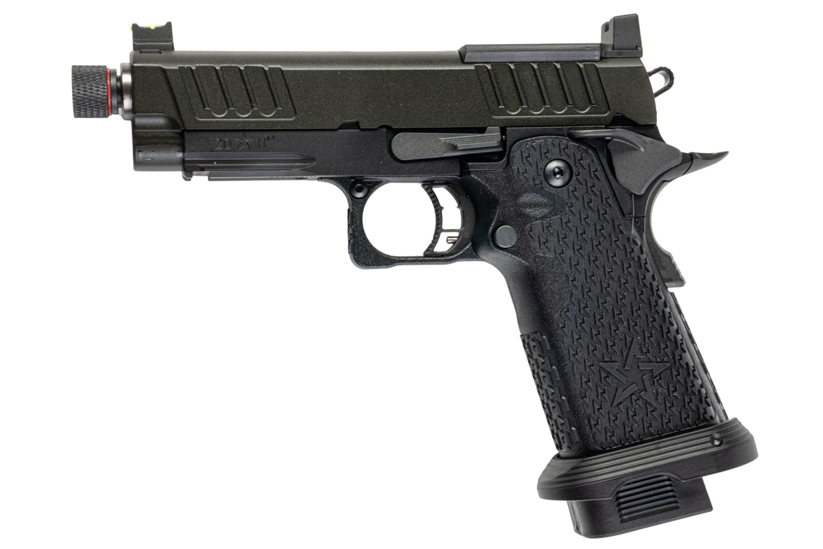 EMG (Army Plus x T8) 6mm Pro Shop Staccato C2 2011 Hi Capa GBB Airsoft Pistol with 2011 Magwell