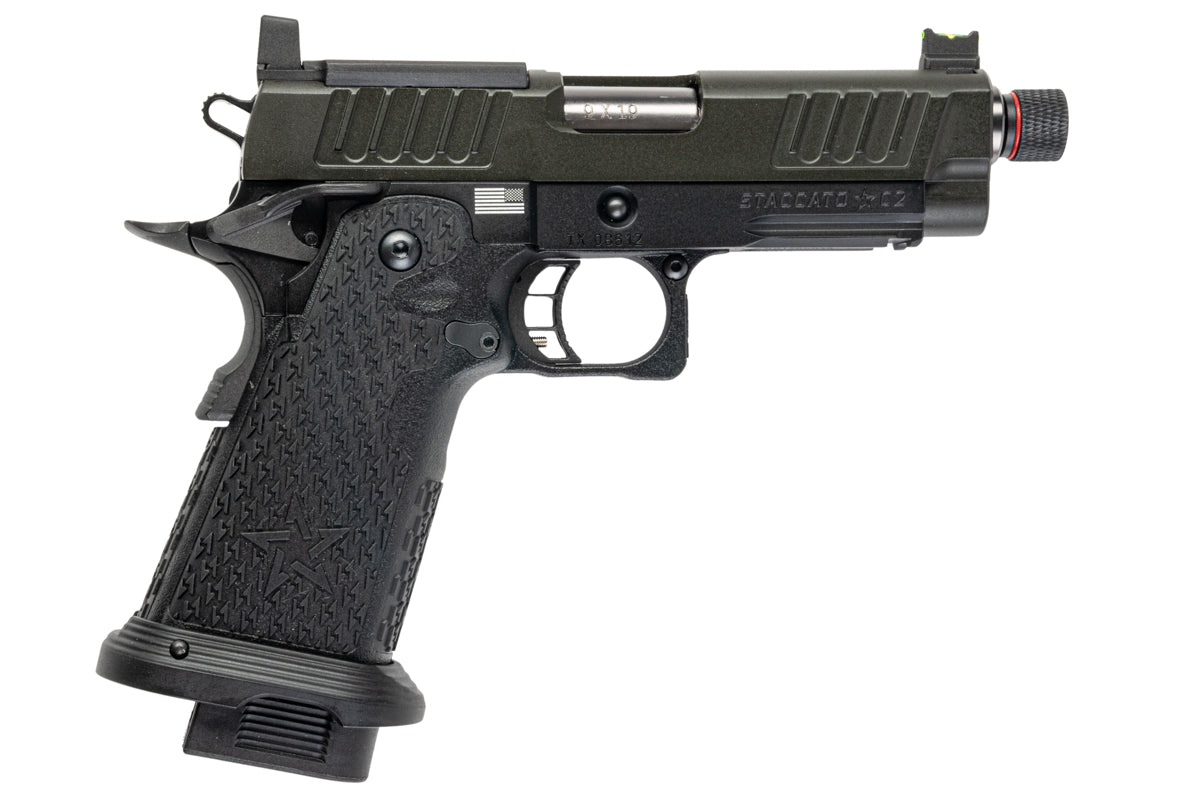 EMG (Army Plus x T8) 6mm Pro Shop Staccato C2 2011 Hi Capa GBB Airsoft Pistol with 2011 Magwell