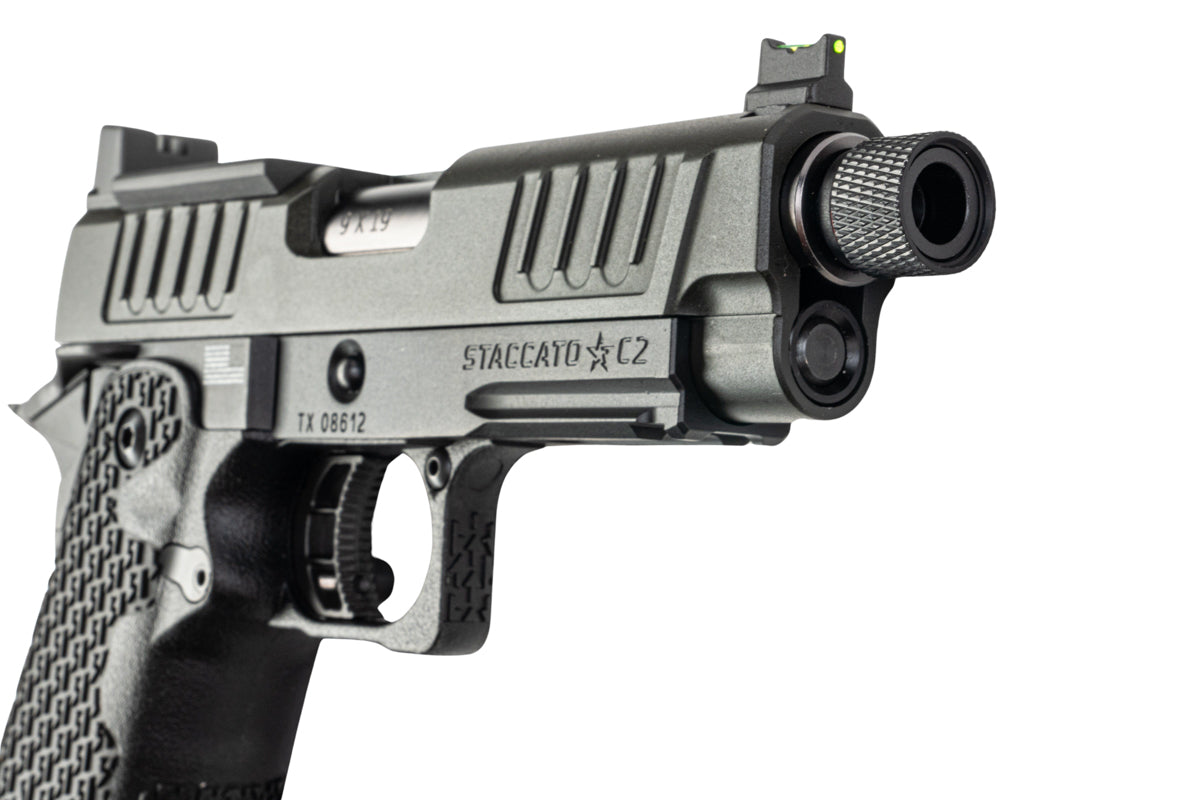 EMG (Army Plus x T8) 6mm Pro Shop Staccato C2 2011 Hi Capa GBB Airsoft Pistol with 2011 Magwell