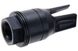 Arron Smith C-Lok Shouldered QD Flash Hider (14mm CCW w/ 90 Degree Shoulder)