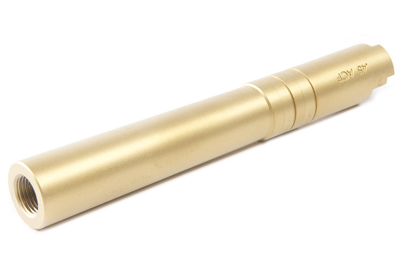 GK Tactical Stainless Steel Outer Barrel for Tokyo Marui Hi-Capa 5.1 GBB (Gold)