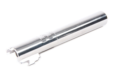 GK Tactical Stainless Steel Outer Barrel for Tokyo Marui Hi-Capa 5.1 GBB (Silver)