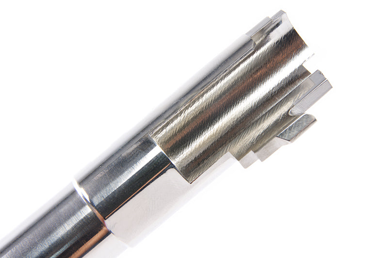 GK Tactical Stainless Steel Outer Barrel for Tokyo Marui Hi-Capa 5.1 GBB (Silver)