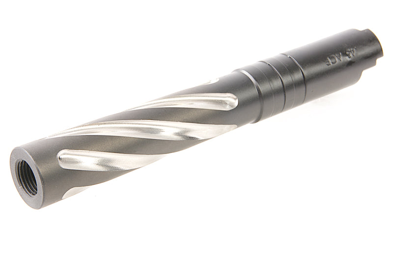 GK Tactical Stainless Steel Tornado Outer Barrel for Tokyo Marui Hi-Capa 5.1 Airsoft GBB