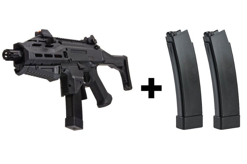 ASG CZ Scorpion EVO 3 ATEK AEG Airsoft Rifle (W/ 2 Extra Magazines)