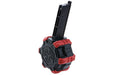 AW Custom 350rds Drum Magazine for Tokyo Marui/ WE/ AW Desert Eagle Series Airsoft (Black/Red)