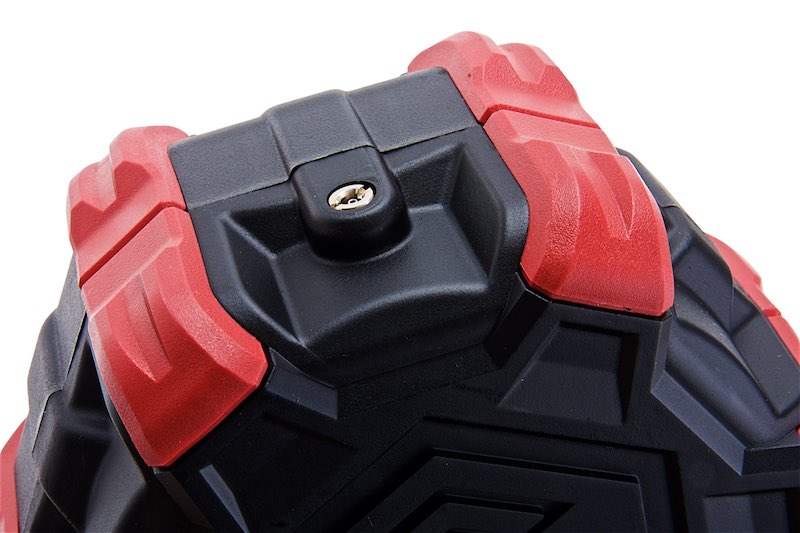 AW Custom 350rds Drum Magazine for Tokyo Marui/ WE/ AW Desert Eagle Series Airsoft (Black/Red)