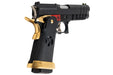 AW Custom 'Competitor' Hi-Capa GBB Pistol (Black w/ Red & Gold Trim)