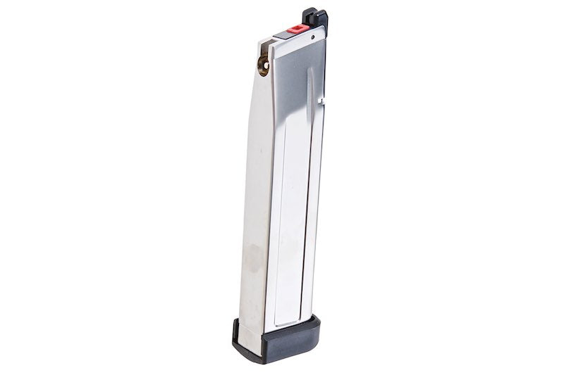 AW Custom 40 Rds Green Gas Magazine For Hi Capa GBB Airsoft (Silver)