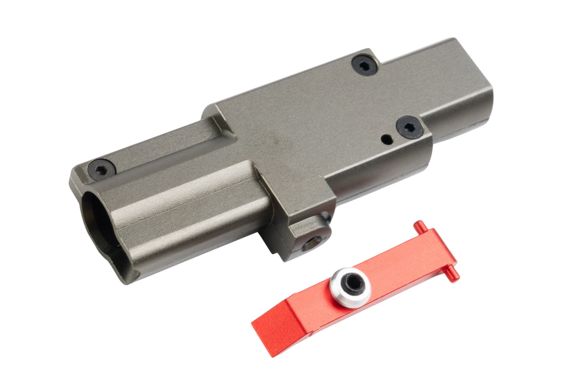 BBT CNC Aluminum Hop Up Chamber For VFC M249 GBB Airsoft