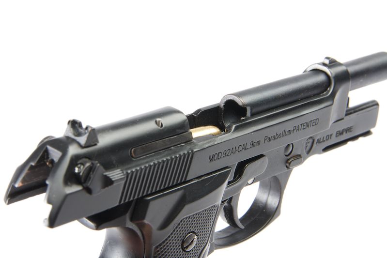 Blackcat Mini Model Gun - M92F (Shell Eject, Black)